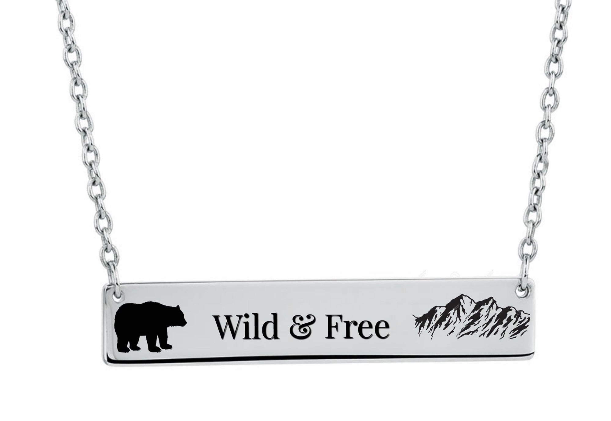 Alaska Wild and Free Necklace - Stoney Creek Charms