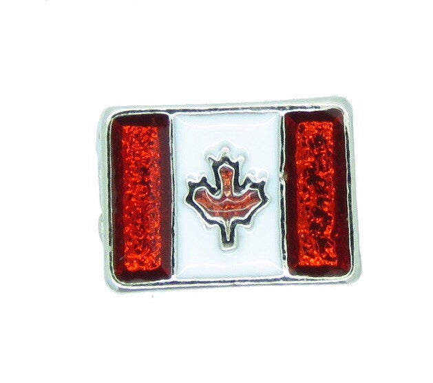 Canadian Flag Floating Charm - Stoney Creek Charms
