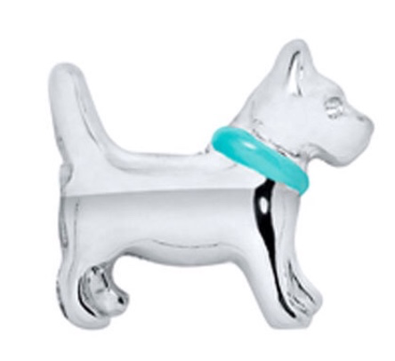 Boy dog floating locket charm - Stoney Creek Charms