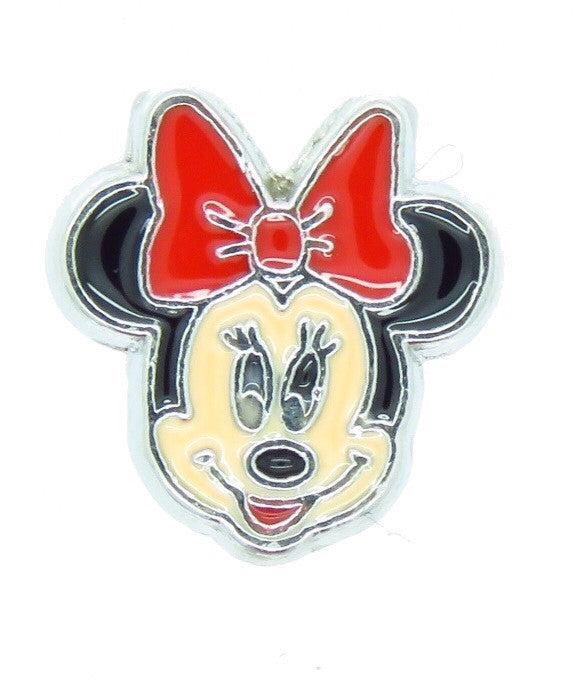 Minnie Mouse Red Bow Floating charm - Stoney Creek Charms