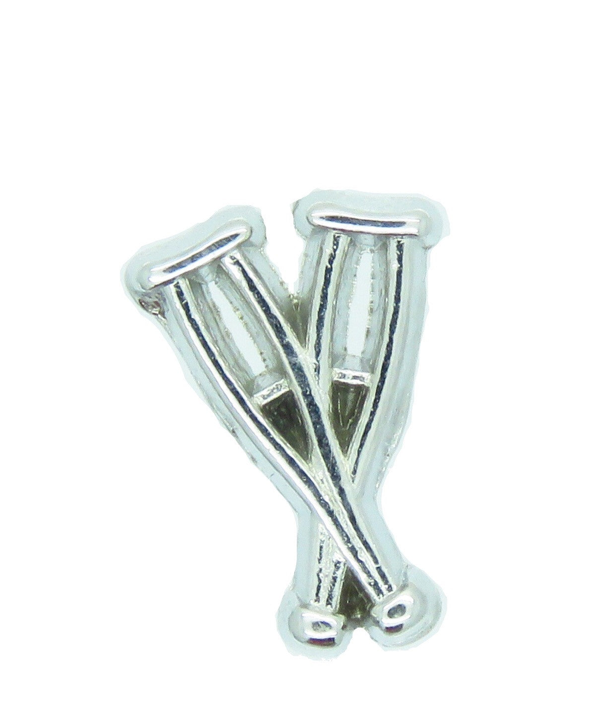 Crutches Doctor Floating Charm - Stoney Creek Charms