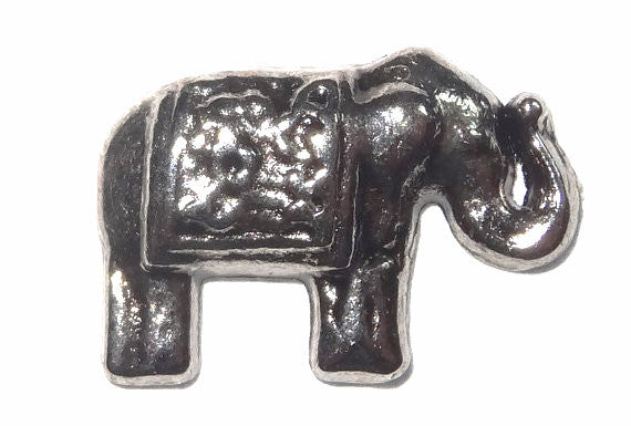 Elephant floating locket charm - Stoney Creek Charms
