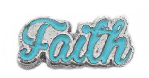 Faith Floating Charm