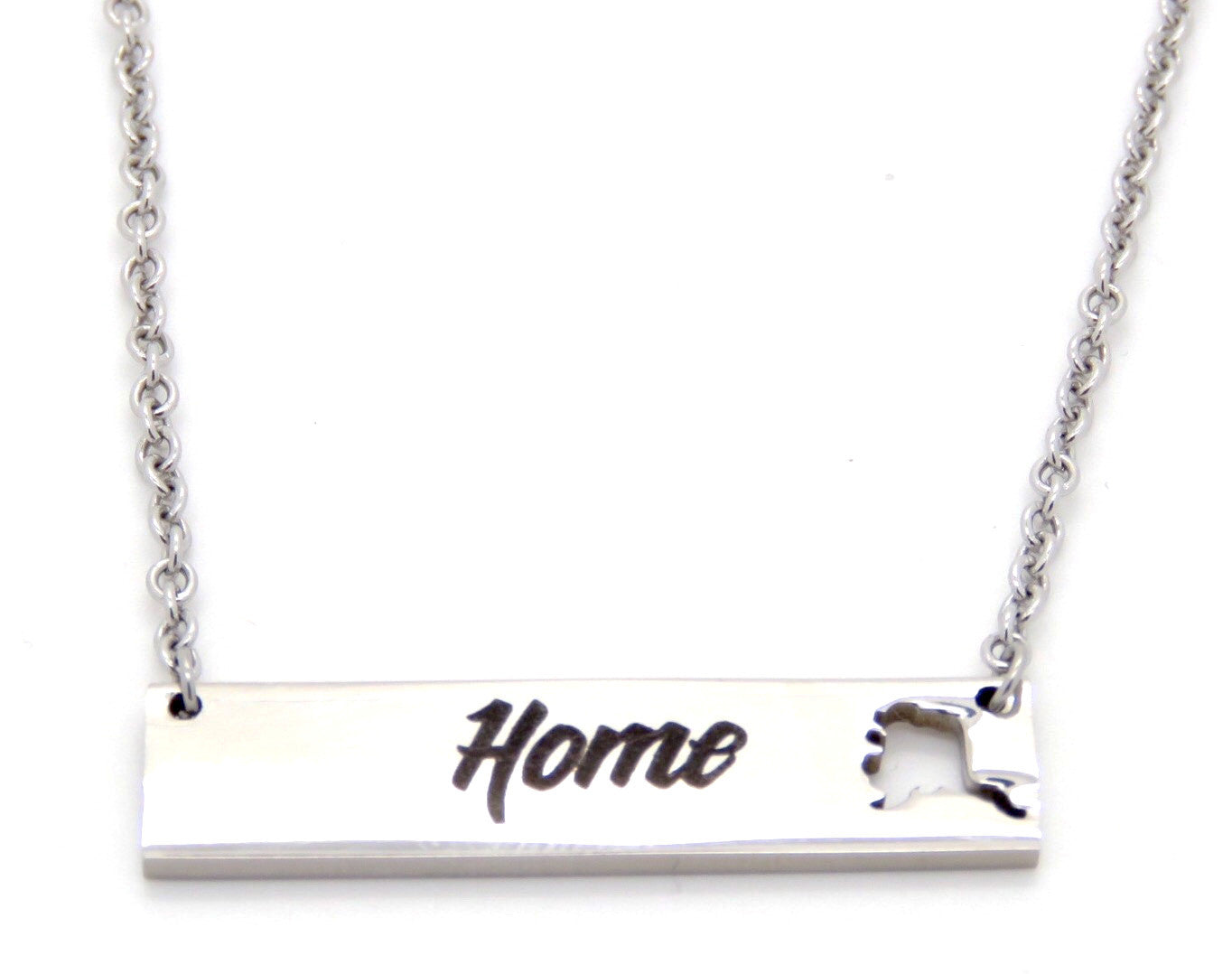 Alaska Home Necklace