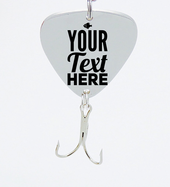 custom made silver ware fishing lures Custom engraved fishing lure – Alaska Life Designs