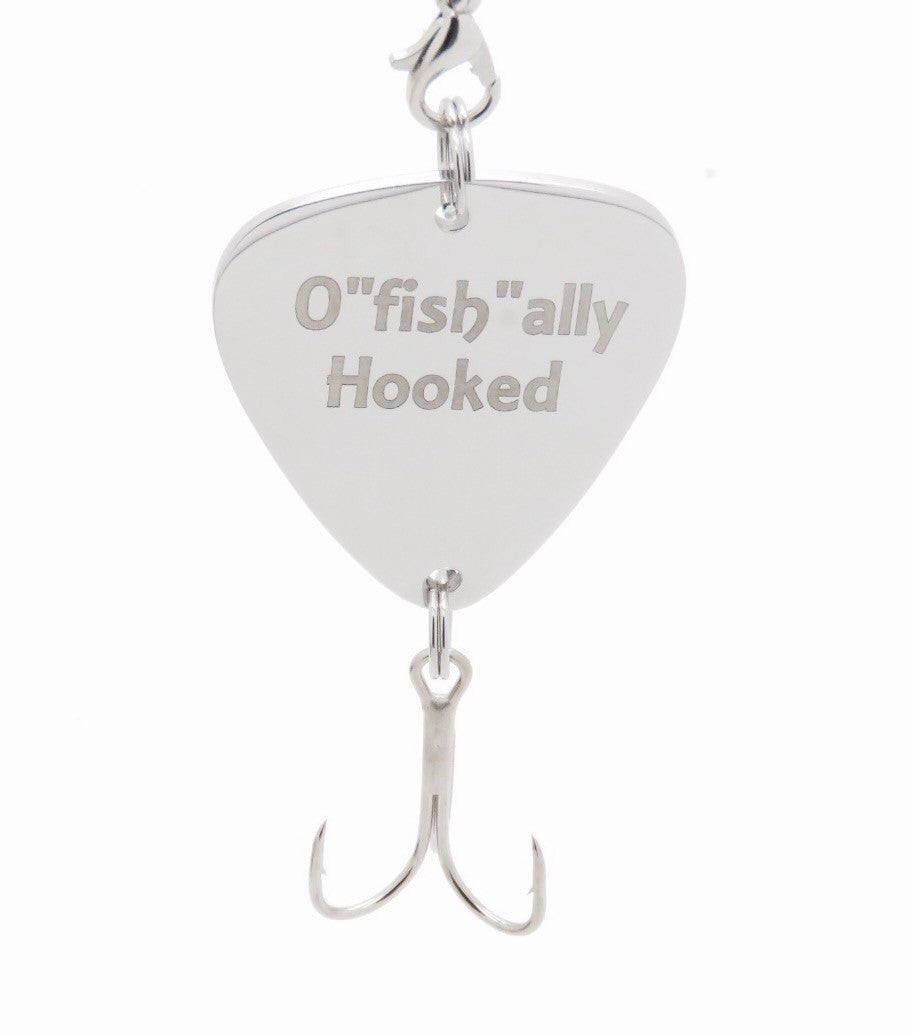 O "Fish" ally Hooked fishing lure