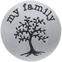 Family Tree Locket Plate - Stoney Creek Charms