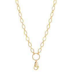 32" Gold Oval Link Chain - Stoney Creek Charms