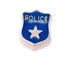 Police badge charm - Stoney Creek Charms