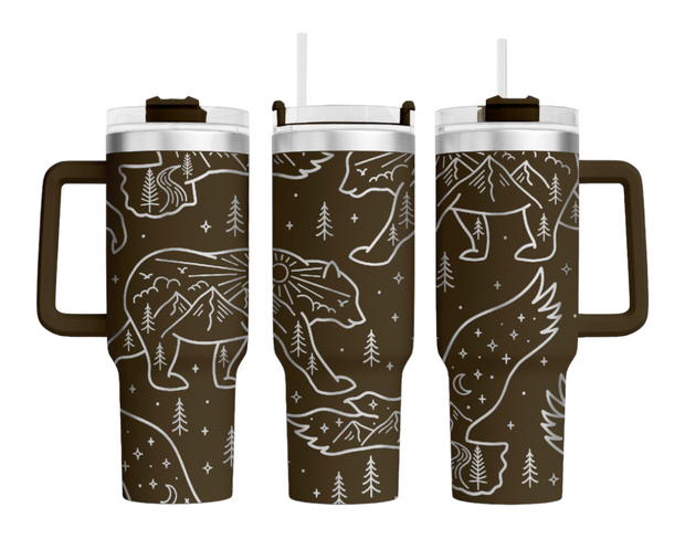 40oz Stanley Style Tumbler