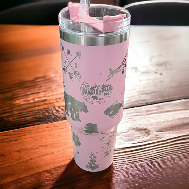 40oz Stanley Style Tumbler