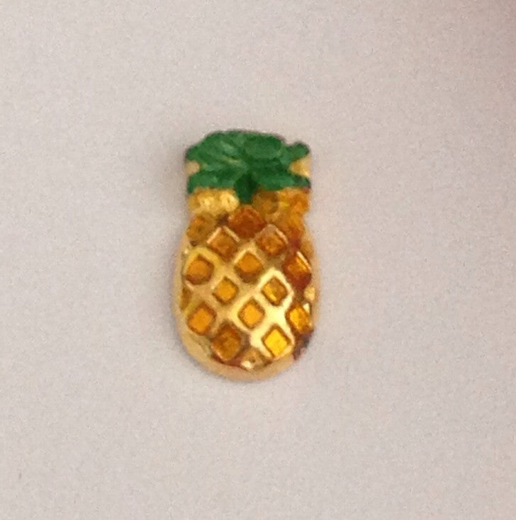 Pineapple Floating Charm