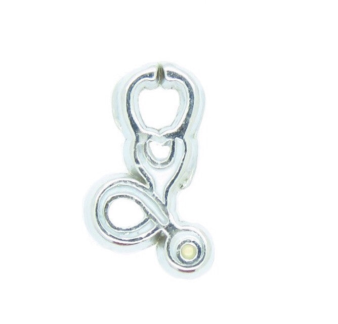 Stethoscope Floating Charm - Stoney Creek Charms