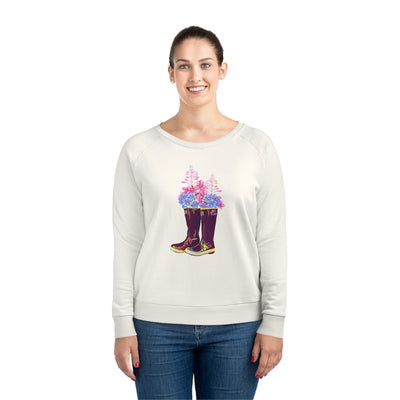 Women's Alaska Wildflower Boot Relaxed Fit Sweatshirt