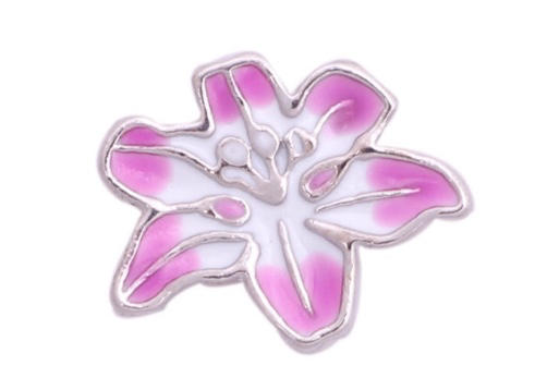 Pink Flower Charm