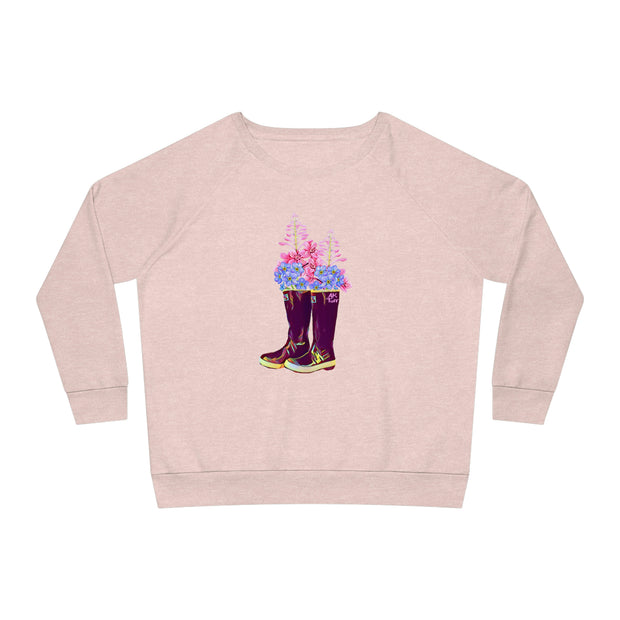 Women's Alaska Wildflower Boot Relaxed Fit Sweatshirt