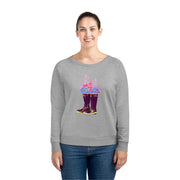 Women's Alaska Wildflower Boot Relaxed Fit Sweatshirt