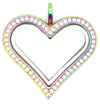 Northern Lights Heart Locket - Stoney Creek Charms