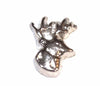 Deer head floating locket charm - Stoney Creek Charms
