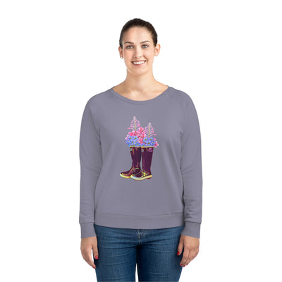 Women's Alaska Wildflower Boot Relaxed Fit Sweatshirt