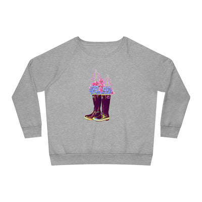 Women's Alaska Wildflower Boot Relaxed Fit Sweatshirt