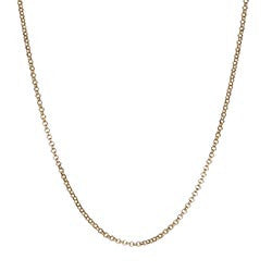 18" Gold rolo chain - Stoney Creek Charms