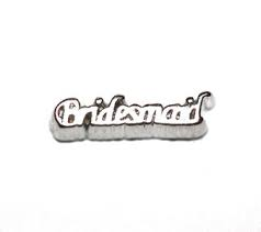 Bridesmaid Floating Charm - Stoney Creek Charms