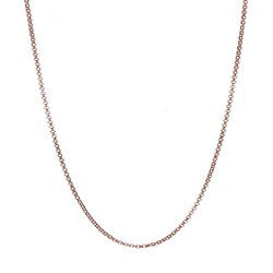 18" Rose gold rolo chain - Stoney Creek Charms