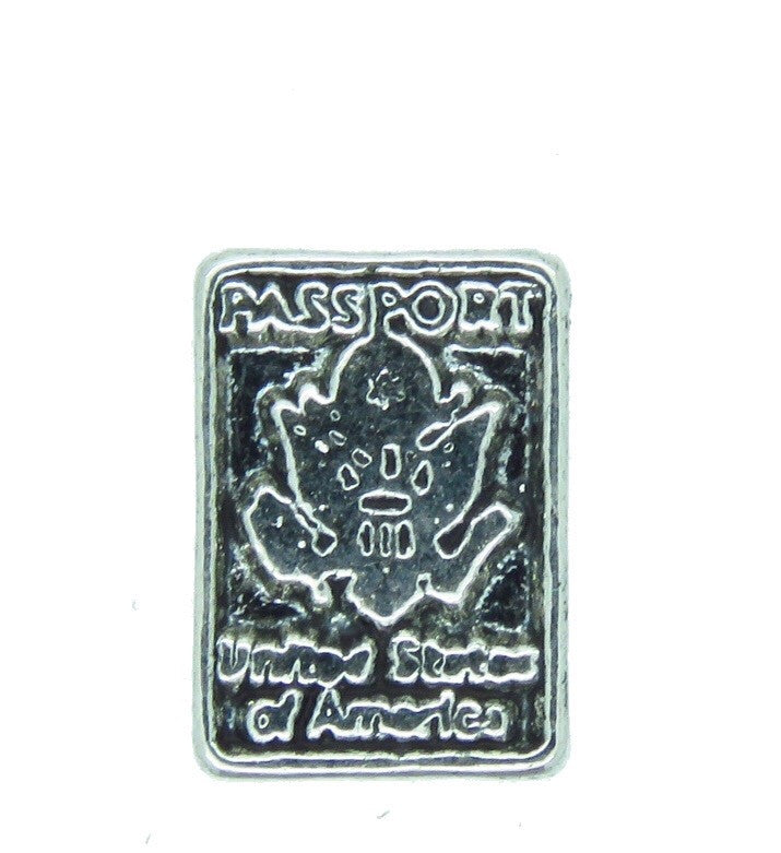 Passport Floating Charm