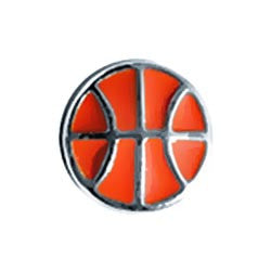 Basketball floating locket charm - Stoney Creek Charms