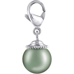 Green Pearl Dangle