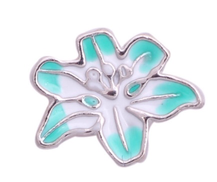 Blue Flower Charm - Stoney Creek Charms