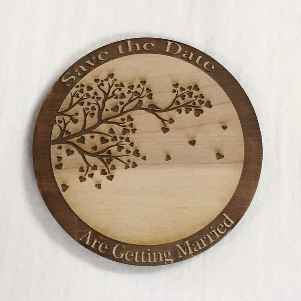 Wooden Birch Coasters