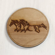 Wooden Birch Coasters