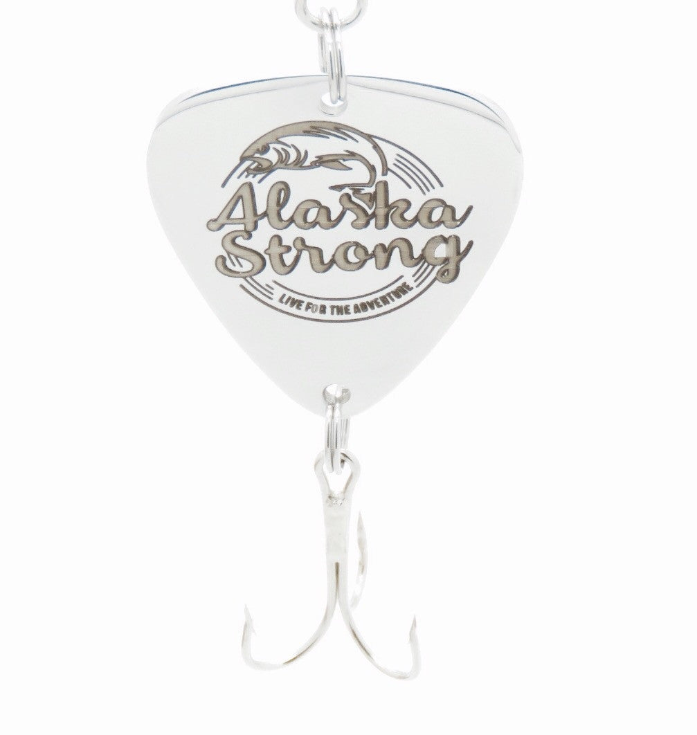 Alaska Strong fishing lure  Alaska Life Designs