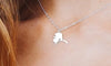 Dainty Alaska Map Necklace