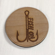 Wooden Birch Coasters