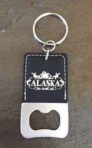Leather Keychain Bottle Opener