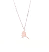 Dainty Alaska Map Necklace