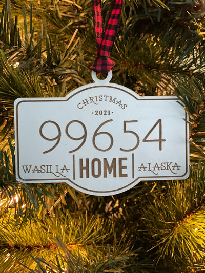 Zip Code Ornaments