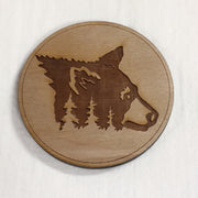 Wooden Birch Coasters