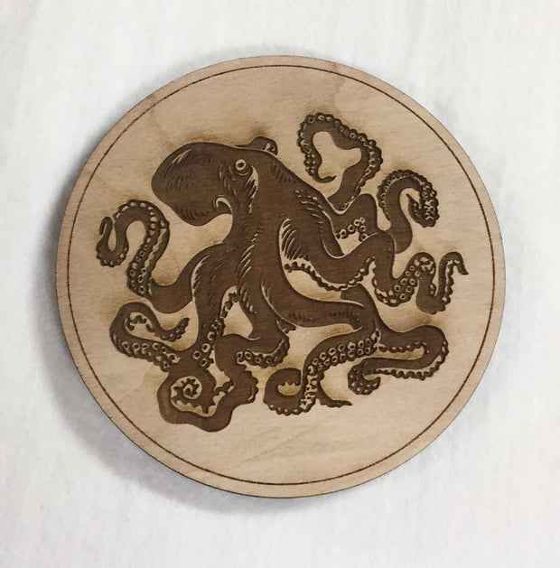 Wooden Birch Coasters