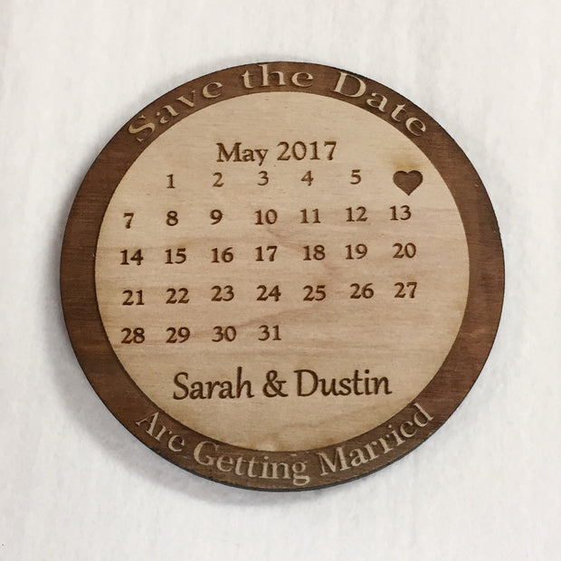 Wooden Birch Coasters