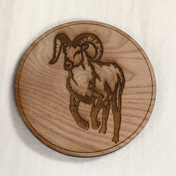 Wooden Birch Coasters
