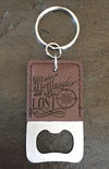 Leather Keychain Bottle Opener