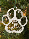 Custom Dog Name Ornaments