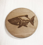 Wooden Birch Coasters