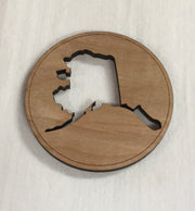 Wooden Birch Coasters