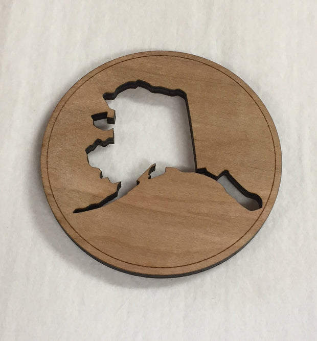 Wooden Birch Coasters