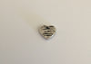 Zebra heart floating locket charm - Stoney Creek Charms - 2